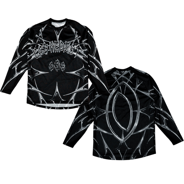 METALLIC MOTO JERSEY